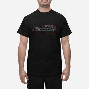 Back to the Future Delorean Tee